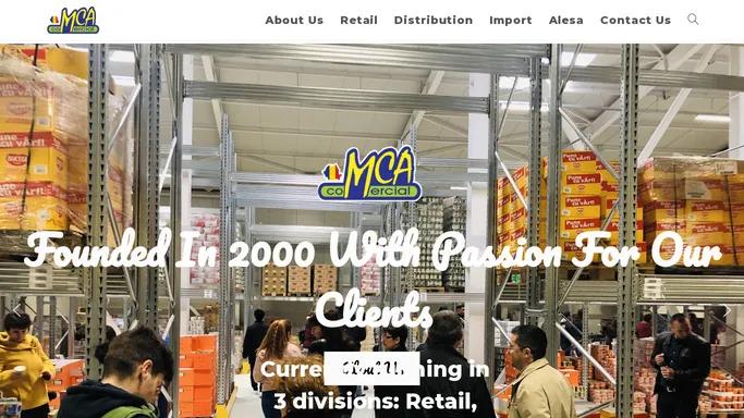 Home Page - MCA Comercial