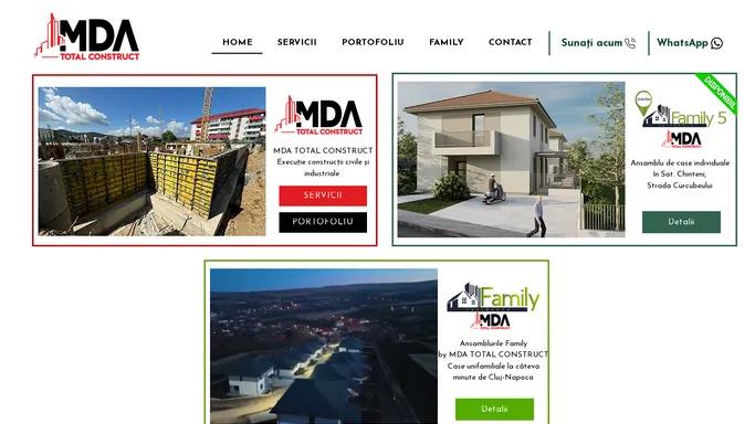 Home | MDA TOTAL CONSTRUCT, Cluj-Napoca