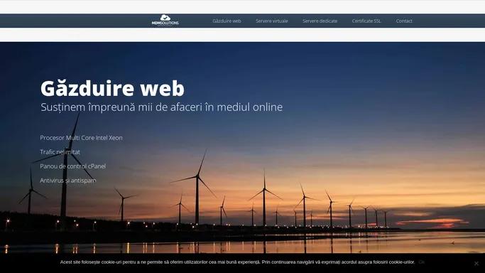 Gazduire web | Hosting VPS | Servere ultra rapide cu SSD