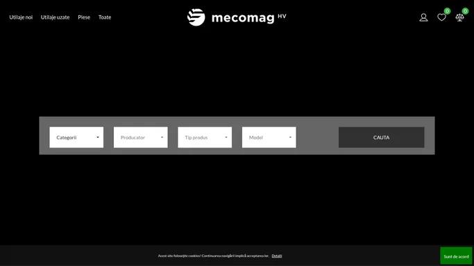 Utilaje noi si second-hand, tractoare si accesorii | Preturi si reduceri | Mecomag Shop