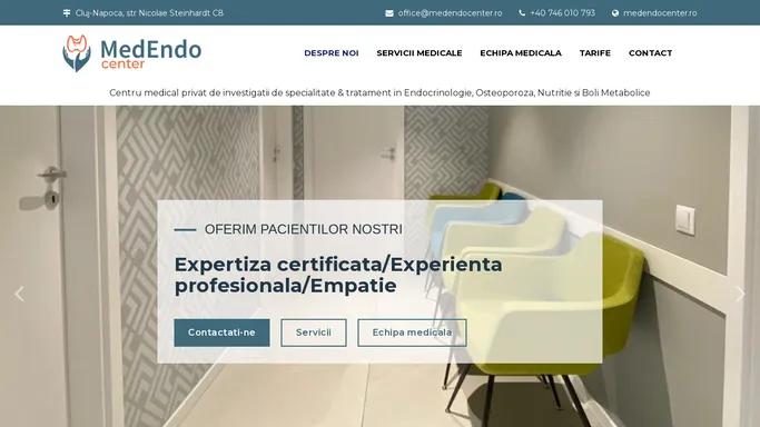 MedEndo Center – Endocrinologie adulti si copii, Osteodensitometrie, Nutritie