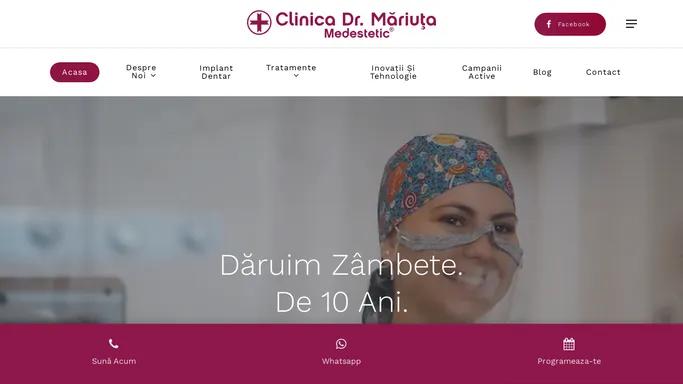 Acasa - Clinica Dr. Mariuta - Medestetic