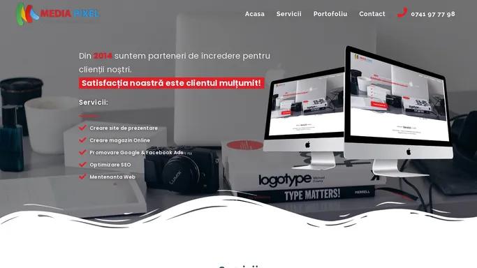 Creare Site Web - Magazin Online - Web Design - MediaPixel!