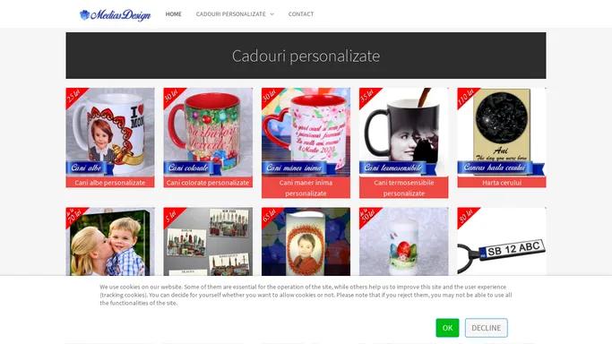 Cadouri personalizate Medias | MediasDesign.ro