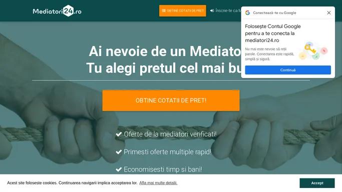 Mediatori24.ro - mediatori, mediere conflicte, mediere negocieri