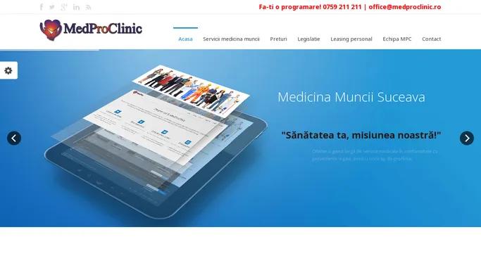 Medicina Muncii Suceava - MedProClinic