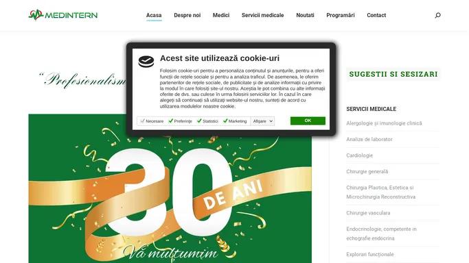 Medintern SRL Onesti – Analize medicale, analize sange, ecografie, echografie, EKG, EEG