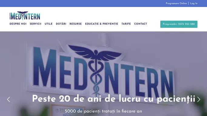 medintern – Zi de zi incercam sa servim acest obiectiv cat mai bine. Zi de zi. De peste 23 de ani.