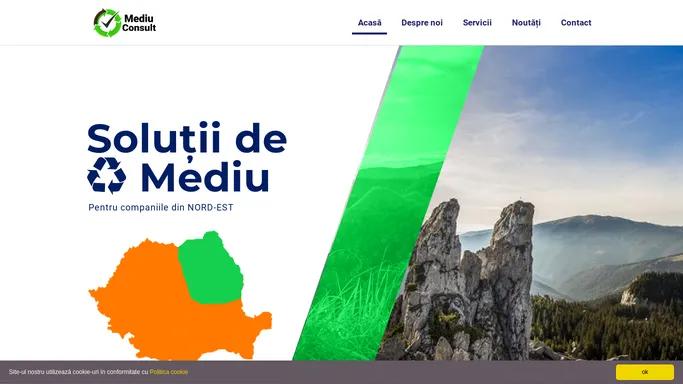 Consultant protectia mediului | MediuConsult.ro