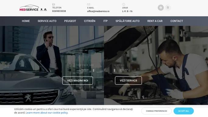 Med Service Medias - Service auto multimarca, reprezentanta Citroen & Peugeot