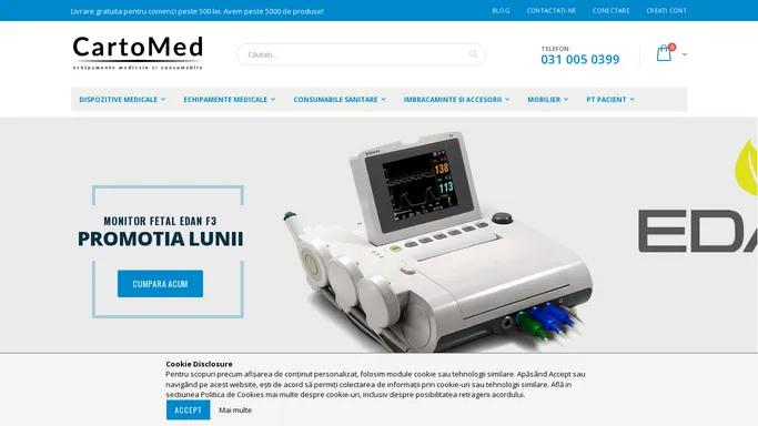 Magazin online de accesorii si aparatura medicala - Cartomed.ro