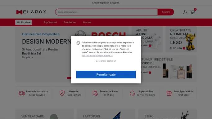 Magazin online de Electronice, electrocasnice, casa si gradina | Melarox