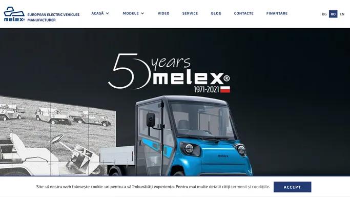 Autolog Greenline SRL - Official distributor of Melex Poland