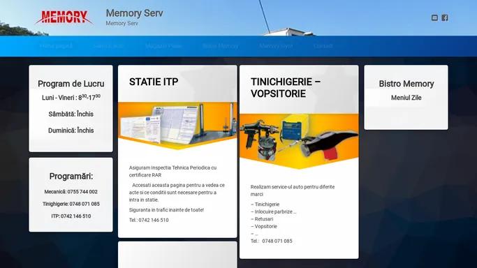 Memory Serv - Memory Serv