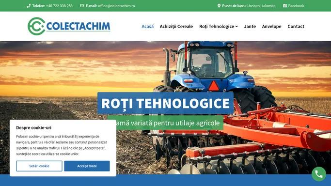 COLECTACHIM | Achizitii Cereale - Echipamente utilaje agricole