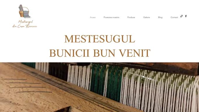 Acasa | Mestesugul Bunicii