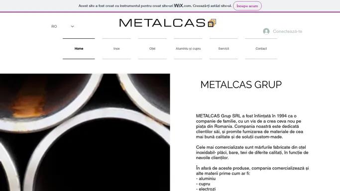 Home | Metalcas Grup SRL| Inox