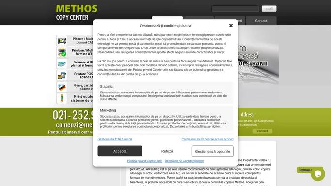 Acasa | Plotare | Copy center | Centru copiere