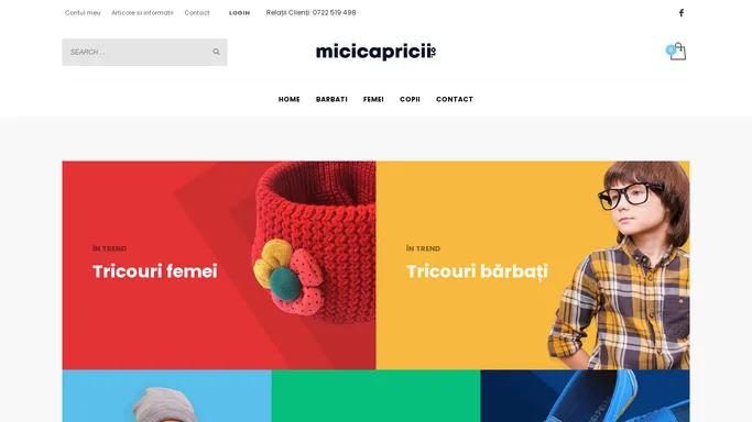 Mici Capricii – Magazin Online