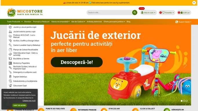 Magazin de jucarii pentru copii si articole pentru casa - Online cumperi la Preturi avantajoase - Micostore.ro