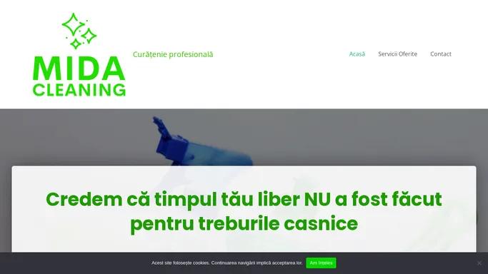 Mida Cleaning – Curatenie profesionala