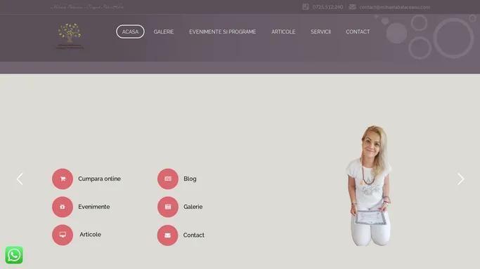 Mihaela Balaceanu – Terapeut Psihologie & Terapii complementare