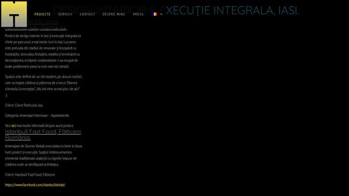 Mihai Teodor - Design Interior si Executie Integrala Iasi - Romania