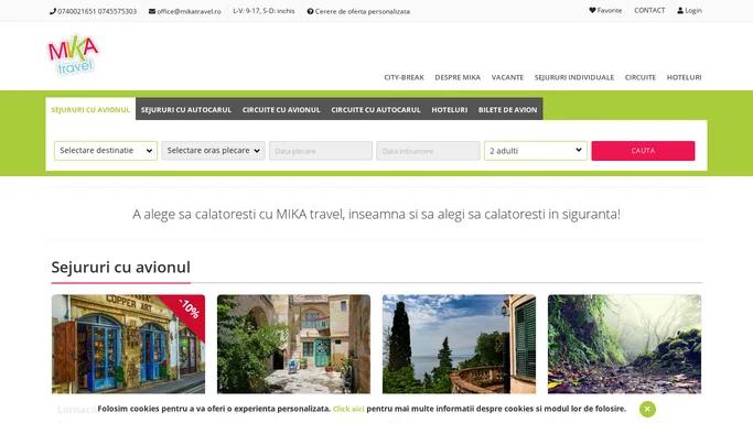 Agentia de turism - Mika Travel