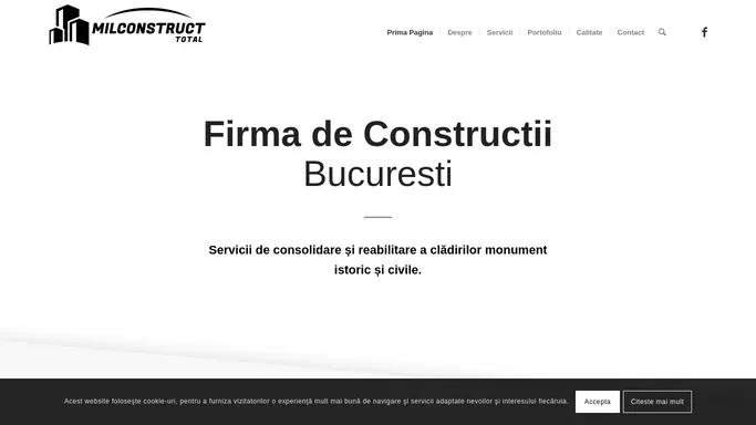 Firma de Constructii Bucuresti - MILCONSTRUCT TOTAL S.R.L