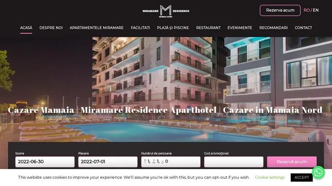 Cazare Mamaia | Miramare Residence Aparthotel | Cazare in Mamaia Nord