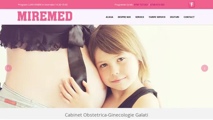 MIREMED | Cabinet Obstetrica – Ginecologie din Galati – Medic specialist obstetrica-ginecologie Dr. Mariana Simion