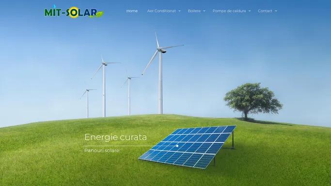 MIT SOLAR – Panouri solare si accesorii