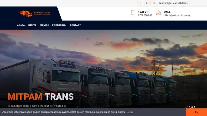 MitPam Trans - Transport marfuri
