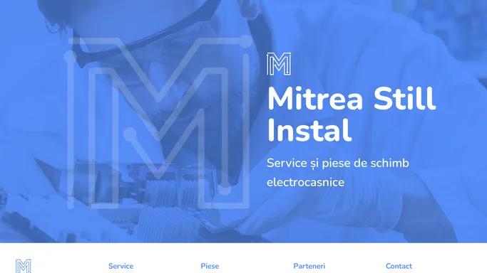 Mitrea Still Instal – Service si piese de schimb electrocasnice