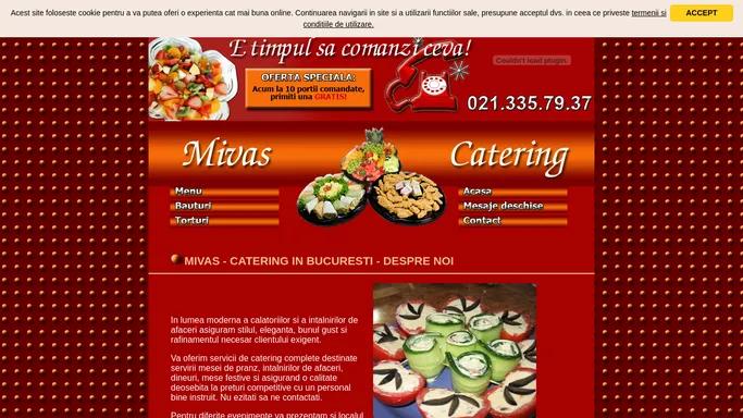 CATERING SI ORGANIZARE EVENIMENTE IN BUCURESTI