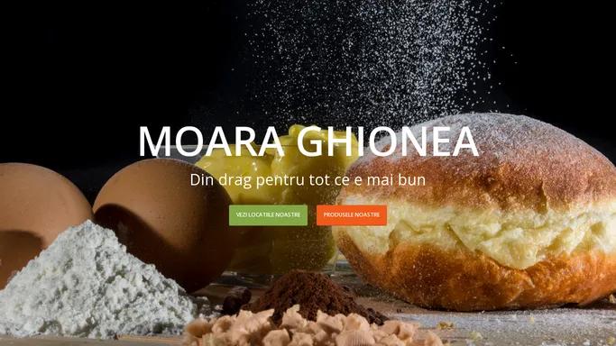 Moara Ghionea – Produse panificatie si morarit