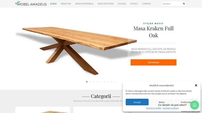 Mobila Lemn Masiv – Mobel Amadeus - catalog mobila lemn masiv