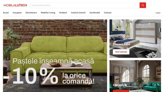 Mobilier, canapele, dormitoare si multe altele— Mobila Lutsch