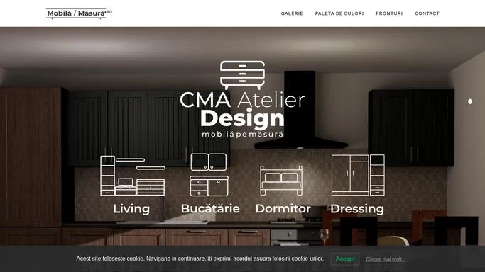 Mobila Pe Comanda – CMA Atelier Design – Mobila pe Masura