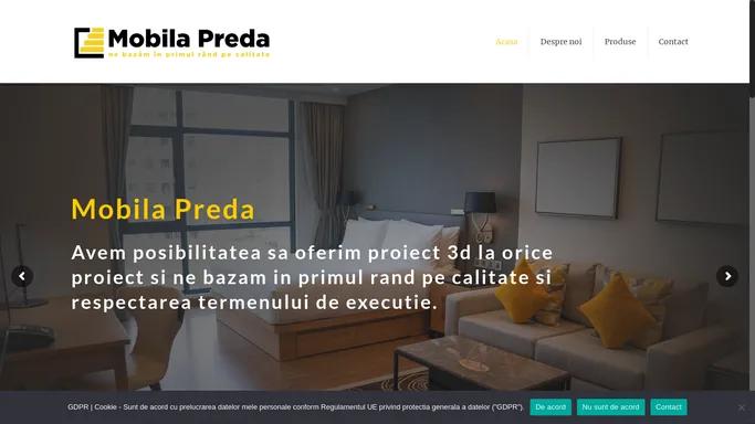 Mobila Preda – mobila la comanda