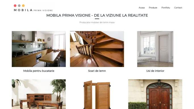 Mobila Visione – De la viziune la realitate – Producator mobilier din lemn masiv