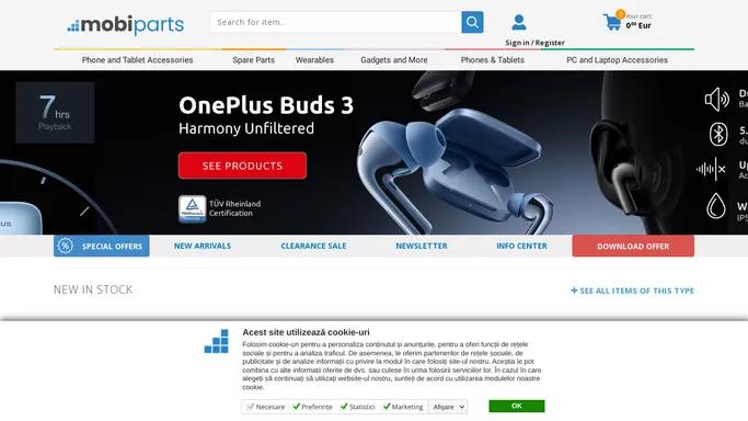 Authorized Huawei, OnePlus, vivo, Realme and Oppo distributor - wholesale phone accessories and components | Mobiparts.ro