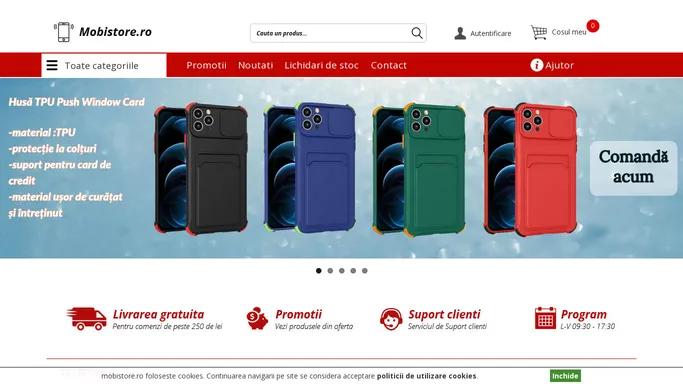 Magazin online - Mobistore - distribuitor accesorii telefoane mobile