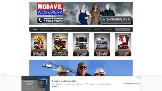 Modavil SRL | Echipamente profesionale de lucru si protectie