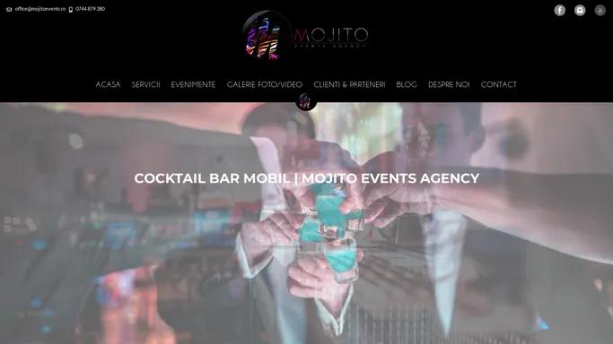 Mojito Events Agency | Cocktail Bar Mobil | Bar Mobil Nunta