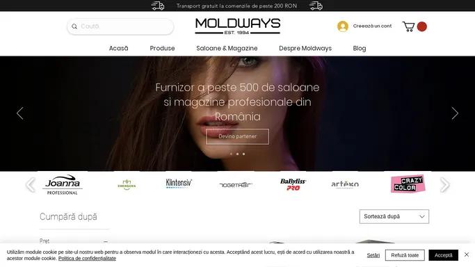 Produse profesionale de infrumusetare | Moldways | Iasi