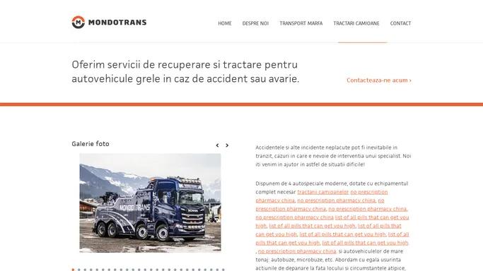 Tractari camioane si autovehicule grele - Mondotrans