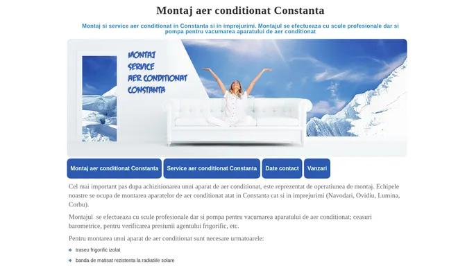 Montaj aer conditionat Constanta