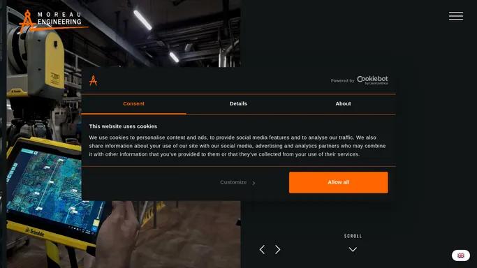 Moreau Engineering: Process & PIPING, SCAN 3D, Metallic Structures
