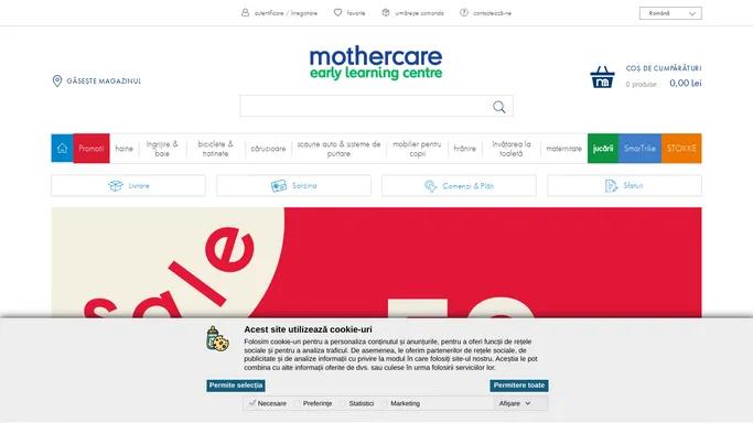 Produse pentru mama, bebelusi si copii | Mothercare